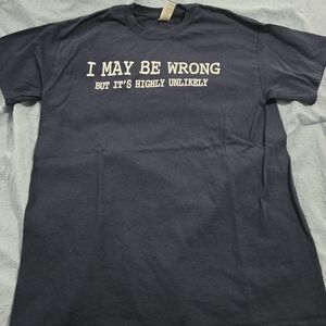 Navy Blue Graphic T-Shirt